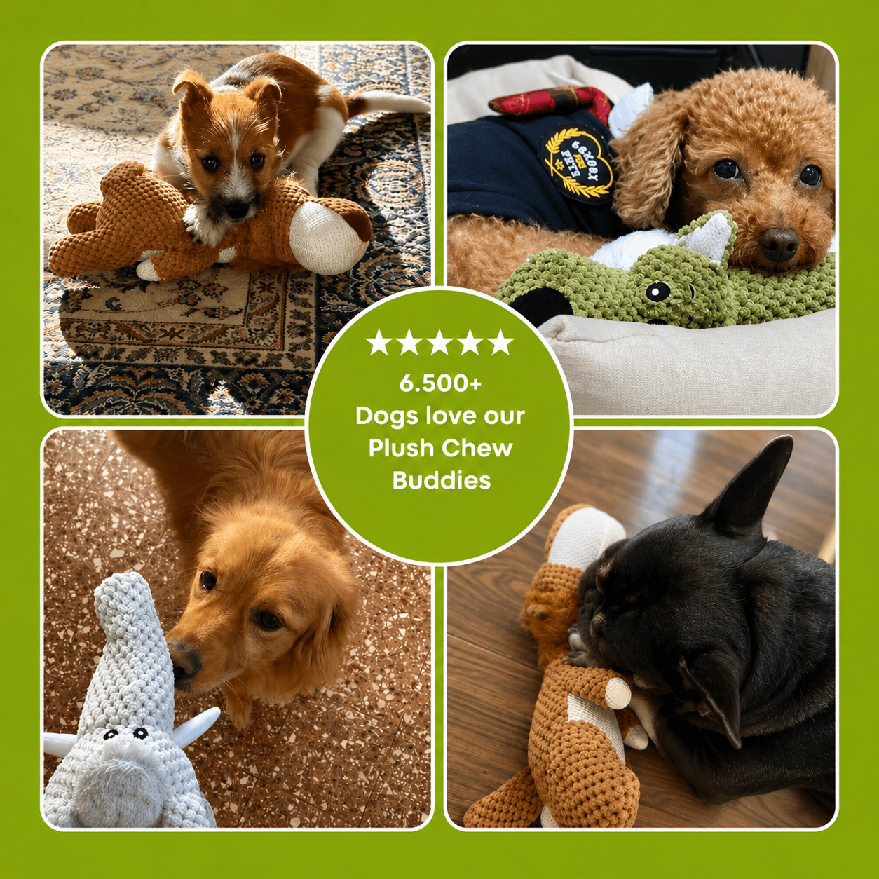 Paw-Friends™-Plush Chew Buddies