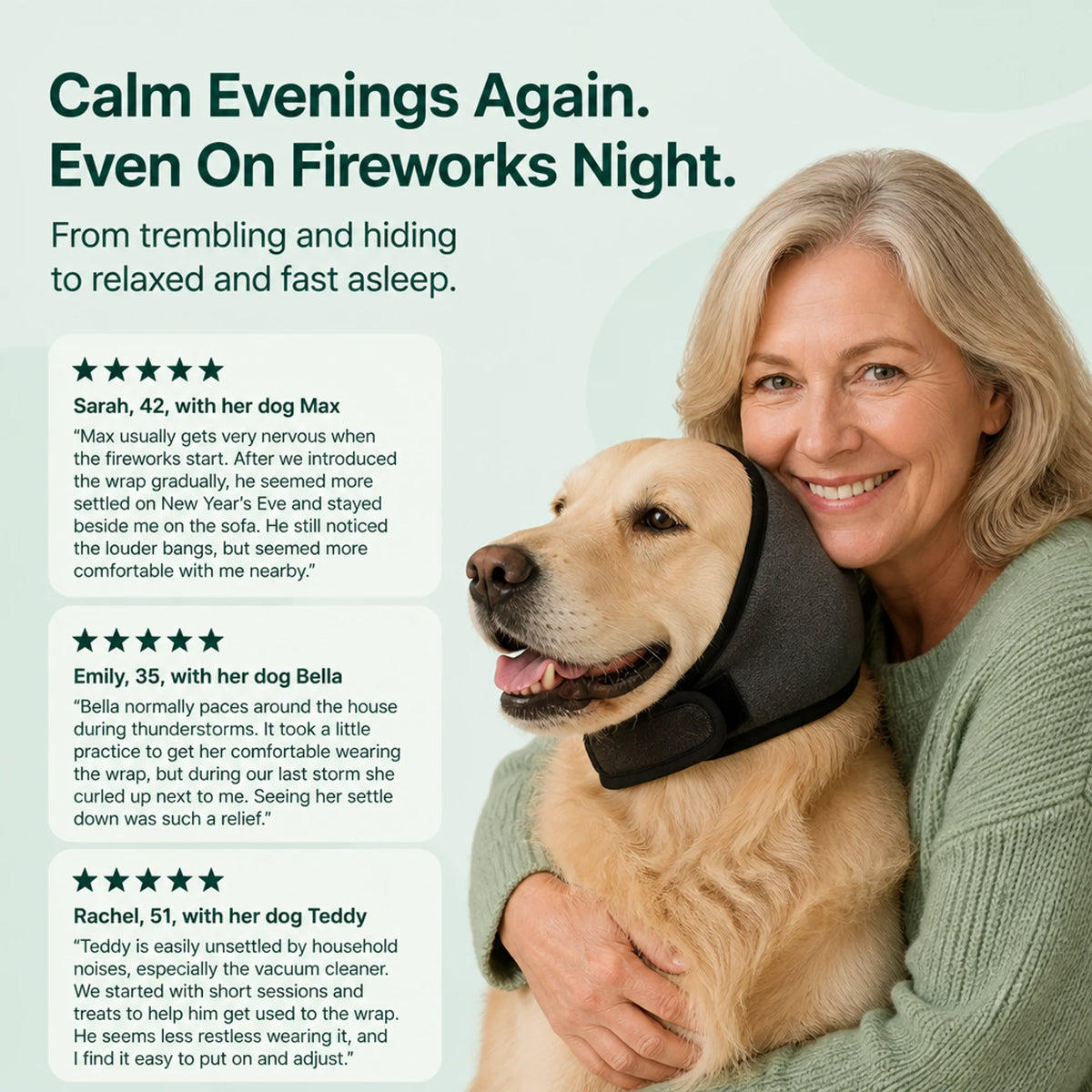 CalmHood™ — Calms Your Dog in Seconds